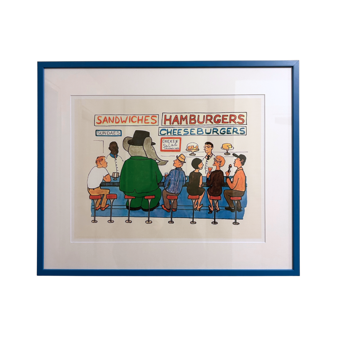 ‘BABAR DANS UN DRUGSTORE’ Artwork