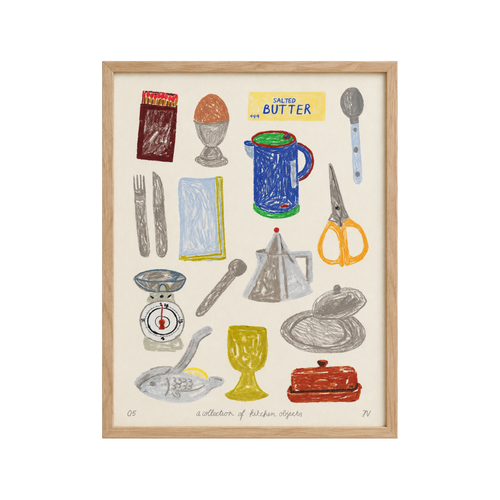 'KITCHEN OBJECTS’ Artwork